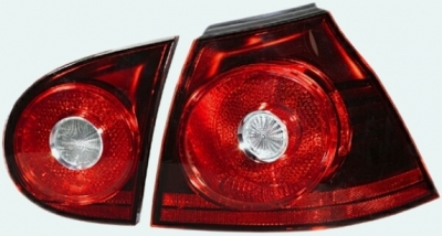 2SD 009 597-801  VW Golf V (1K1) 10/03- Фонарь задний темн./красный комплект, Hella - Тюнинг ВАЗ Лада VIN: 2SD 009 597-801. 