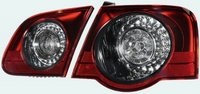 2SD 009 598-801  VW PASSAT (3С2, 3С5) 03/05- Фонарь задний черн./красный комплект, Hella