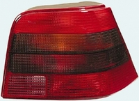 9EL 148 179-031  VW Golf IV 09/97- Фонарь задний серо/красный, лев., Hella