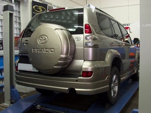 Аэродинамический обвес Jaos №2 для Toyota Land Cruiser Prado (120-series, 2002-2008)