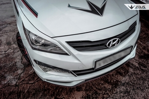 Аэродинамический обвес ZEUS Hyundai Solaris 2015-н.в. Рестайлинг