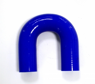 ATOMIC e180-102 BLUE Патрубок силиконовый, 180гр. 102 мм - Тюнинг ВАЗ Лада VIN: e180-102 BLUE. 