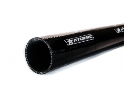 ATOMIC shl25 BLACK Патрубок, прямой 1 метр 25mm - Тюнинг ВАЗ Лада VIN: shl25 BLACK. 