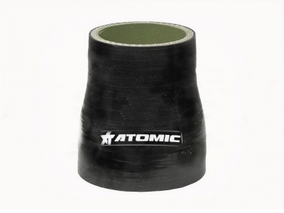 ATOMIC srsh102-76 BLACK Патрубок, прямой c переходом 102-76 мм - Тюнинг ВАЗ Лада VIN: srsh102-76 BLACK. 