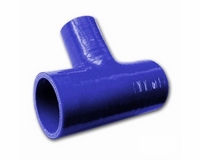 ATOMIC TP63 BLUE Патрубок силиконовый Т-образный, 63мм