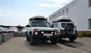 Багажник экспедиционный Elbrus Edition для ВАЗ 2121 Lada Niva 4x4, Lada 4x4 Urban