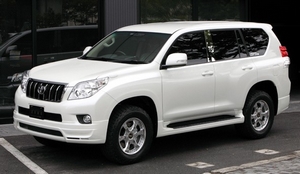 Бампер передний MzSpeed для Toyota Land Cruiser Prado (150-series, 2009-2013)