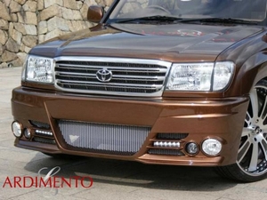Бампер передний с оптикой Ardimento Toyota Land Cruiser 100 - Тюнинг ВАЗ Лада VIN: no.23678. 