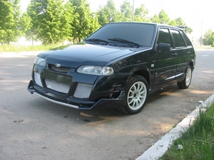 Бампер передний V-max Sport для ВАЗ 2113, 2114, 2115 - Тюнинг ВАЗ Лада VIN: no.41241. 