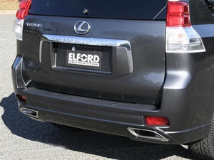 Бампер задний Elford для Toyota Land Cruiser Prado (150-series, 2009-2013)