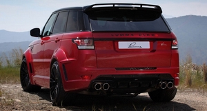 Бампер задний с диффузором Lumma CLR RS Land Rover Range Rover Sport (2014-н.в.)