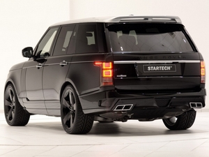 Бампер задний с насадками на глушители Startech Land Rover Range Rover (2013)