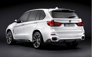 Боковые накладки на задний бампер M-performance BMW X5 (F15) - Тюнинг ВАЗ Лада VIN: no.16582. 