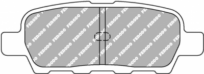 FERODO FCP1693H DS2500 Колодки зад для INFINITI FX35/FX45/G35/M35/M45, NISSAN 350Z (не Brembo) - Тюнинг ВАЗ Лада VIN: FCP1693H. 