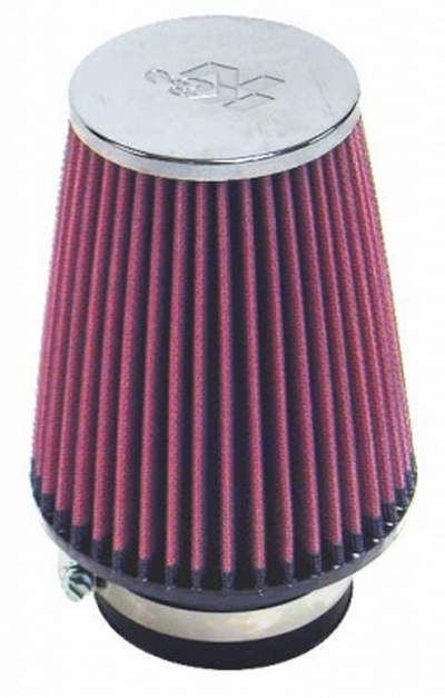 Фильтр нулевого сопротивления универсальный Spectre RS0136 AIR FILTER ROUND RED - Тюнинг ВАЗ Лада VIN: RS0136. 