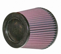 Фильтр нулевого сопротивления универсальный K&N RP-5113 Air Filter - Carbon Fiber Top