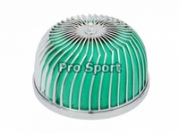 Фильтр воздушный Pro.Sport поролон, TRUST, зеленый+хром (D=70) RS-20397 Green