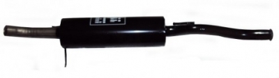 Глушитель прямоточный спортивный «STINGER» (51 мм) без насадки ВАЗ 1118 Лада-Калина седан - Тюнинг ВАЗ Лада VIN: (S1-RS-18). 