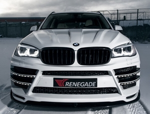 Капот с сетками Renegade для BMW X5 (F15) - Тюнинг ВАЗ Лада VIN: no.16545. 