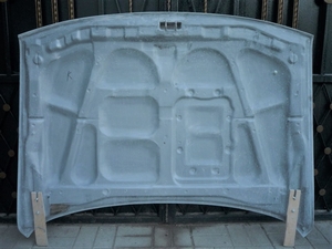 Капот стеклопластиковый для Mitsubishi Pajero Sport I