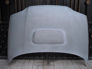 Капот стеклопластиковый с воздухозаборником Subaru style на ВАЗ 2123 Chevrolet Niva - Тюнинг ВАЗ Лада VIN: no.44541. 
