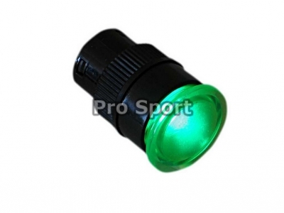Кнопка универсальная зелен. подсветка - Тюнинг ВАЗ Лада VIN: RS-03618. 