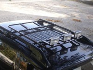 Комплект Лидер рейлинги + поперечины + платформа для ВАЗ 2123 Chevrolet Niva