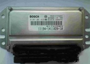 Контроллер Bosch 11194-1411020-10 (М7.9.7+) для ВАЗ 1118 (0 261 201 419) - Тюнинг ВАЗ Лада VIN: no.27597. 