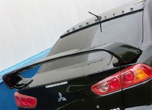 Козырек на крышу с 9 зубьями Mitsubishi Lancer X