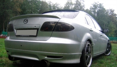 Mazda 6 2012- Лип спойлер MPS Style; ABS пластик - Тюнинг ВАЗ Лада VIN: RE-66302. 