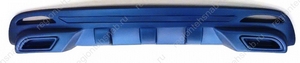 Накладка - диффузор на задний бампер KIA Rio (2011-2014 г.в) дорестайлинг - Тюнинг ВАЗ Лада VIN: no.19339. 