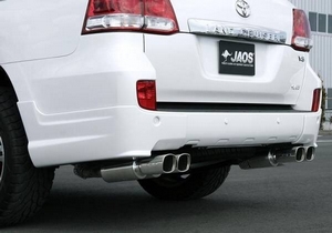 Накладка (два клыка) заднего бампера Jaos Toyota Land Cruiser 200 - Тюнинг ВАЗ Лада VIN: no.23878. 