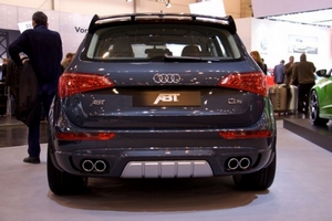 Накладка (юбка) на задний бампер ABT Audi Q5