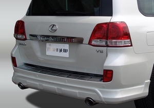 Накладка (юбка) заднего бампера Branew Toyota Land Cruiser 200 - Тюнинг ВАЗ Лада VIN: no.23874. 