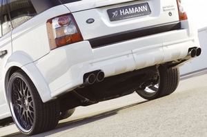 Накладка (юбка) заднего бампера Hamann Conqueror I для Land Rover Range Rover Sport