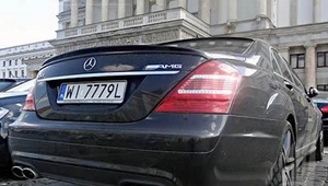 Накладка на крышу багажника S 63 AMG Mercedes-Benz S-Klasse (W221) (2005-2013)
