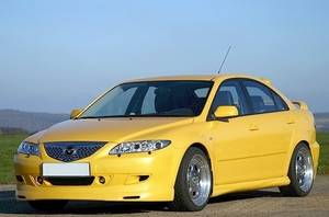 Накладка на передний бампер ATH Mazda 6 (седан) - Тюнинг ВАЗ Лада VIN: no.20401. 