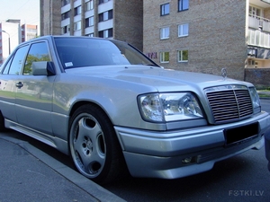 Накладка на передний бампер для Mercedes-Benz (W124) - Тюнинг ВАЗ Лада VIN: no.20680. 