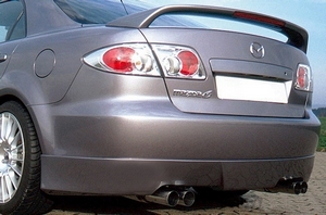 Накладка на задний бампер ATH Mazda 6 (седан) - Тюнинг ВАЗ Лада VIN: no.20390. 