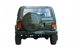 Накладка на задний бампер F02 для ВАЗ Lada Niva 4x4 - Тюнинг ВАЗ Лада VIN: no.43292. 