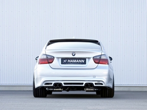 Накладка на задний бампер Hamann BMW 3 series (E90)