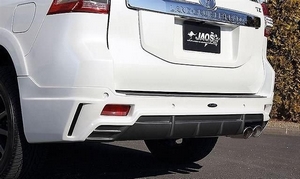 Накладка на задний бампер Jaos для Toyota Land Cruiser Prado 150 (с 2013 года)