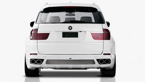 Накладка на задний бампер Lumma для BMW X5 Series (E70)