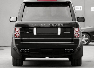 Накладка заднего бампера Arden Land Rover Range Rover
