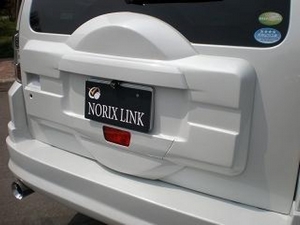 Накладка запасного колеса Norix Link Mitsubishi Pajero IV - Тюнинг ВАЗ Лада VIN: no.21284. 