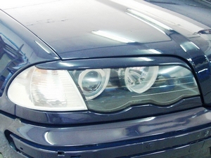 Накладки на фары (реснички) BMW 3 Series (E46) - Тюнинг ВАЗ Лада VIN: no.16236. 
