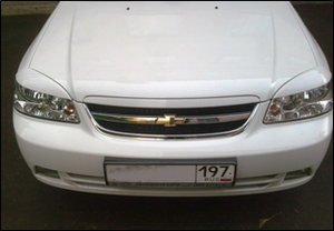 Накладки на фары (реснички) Chevrolet Lacetti - Тюнинг ВАЗ Лада VIN: no.17175. 