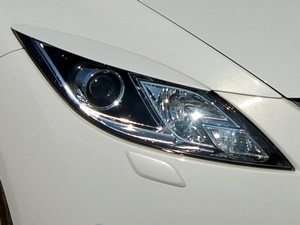 Накладки на фары (реснички) Mazda 6 (2008-2012 г.в.)