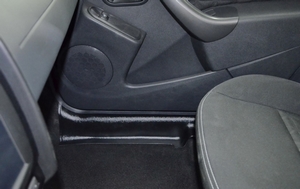 Накладки на ковролин передние КАРТ для Nissan Terrano 2016