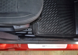 Накладки на ковролин передних дверей KART RL NEW для Renault Logan NEW